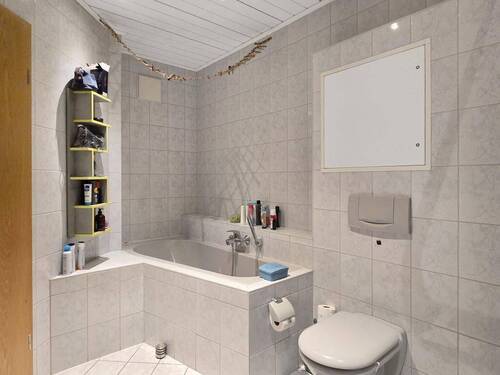 Bad - 3 Zimmer Etagenwohnung in Bad Lobenstein