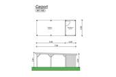 Grundriss Carport - 