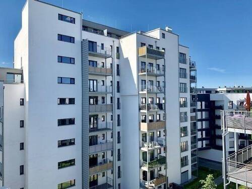 Außenansicht - TOP MODERNES VOLL MÖBLIERTES 1 ZIMMER APARTMENT MIT BALKON