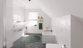 Modernes Badezimmer - 5 Zimmer Einfamilienhaus in Schönwalde-Glien