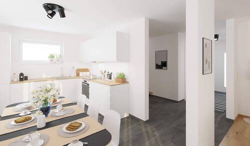 Offene und moderne Wohnküche - 