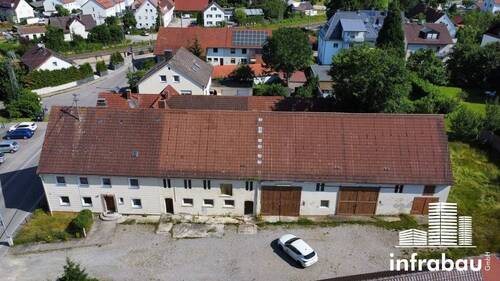 Hausansicht - Gute Lage für alle Generationen in Diedorf! Projektiertes Grundstück für zwei Mehrfamilienhäuser!