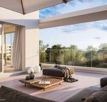 4-Zi-Whg. mit 2 großzügigen Tageslichtbädern, davon 1 en suite u. großzügigem Balkon zum Park - München Ramersdorf-Perlach