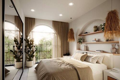 Helles Schlafzimmer - 