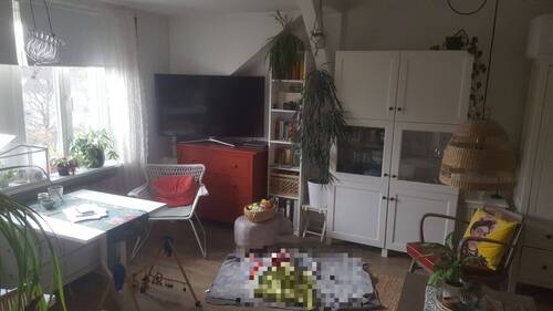 Wohnbereich - 1 Zimmer Etagenwohnung zur Miete in Detmold