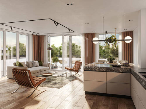 Innenvisu unverbindliche Illustration - 