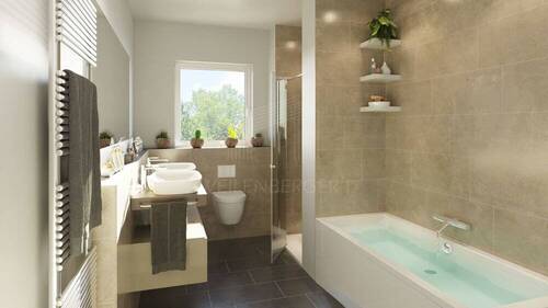 Badezimmer unverbindliche Illustration - 