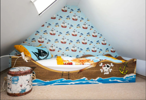 Schlafzimmer Kinder im Dachgeschoß - 