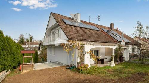 Außenansicht 2 - 5 Zimmer Doppelhaushälfte zum Kaufen in Dasing