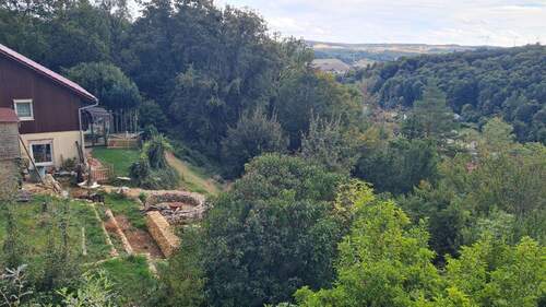 seitlicher Blick - Grundstück in Treuchtlingen