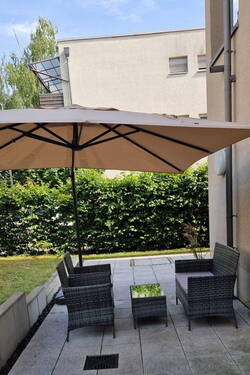 Sonnenterrasse mit Sichtschutz - 