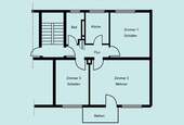 3 Zimmer Wohnung - 