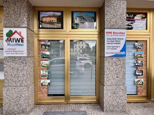 Außenansicht - Gewerbeimmobilie Ladenlokal in attraktiver Zentrumslage in Fürstenwalde.