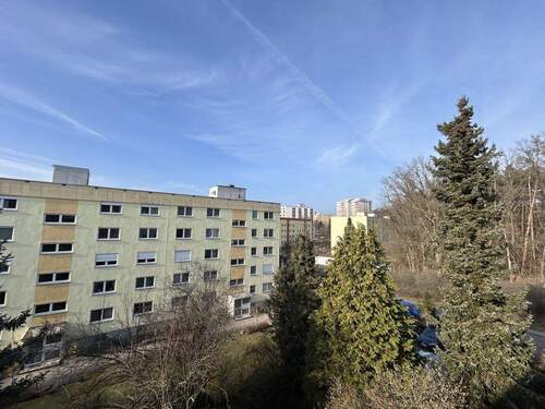 Ausblick vom Balkon - 