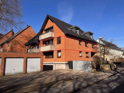 Objektansicht - 4-Zimmer-Eigentumswohnung in der Norderallee in Flensburg mit Balkon