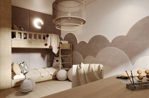 Gemütliche Schlafmöglichkeiten für die Kinder - 