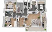 Obergeschoss 3D-Grundriss - 