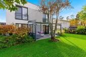 Gartenansicht - Architektonische Eleganz trifft auf modernen Wohnkomfort - Ihr exklusives Einfamilienhaus