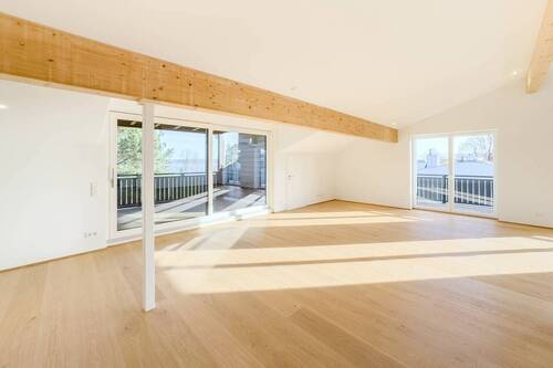 Wohnzimmer - 3 Zimmer Etagenwohnung zur Miete in Tutzing