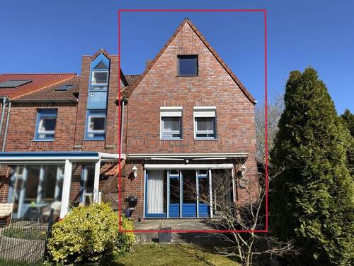 Bild 1 - Viel Platz für die Familie - Endreihenhaus mit Garten und Wasserzugang in Neu-Allermöhe