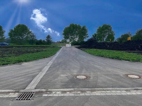 Ansicht Zufahrt - Grundstück in Schloßvippach zum Kaufen