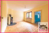 Wohnzimmer Erdgeschoss - Reihenmittelhaus mit 97,10 m² in Berlin zum Kaufen