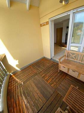 Dachloggia - 2 Zimmer Etagenwohnung zur Miete in Mühlhausen