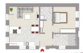 Grundriss Wohnung 3 - 