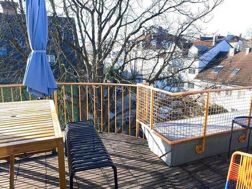 Dachterrasse - Etagenwohnung mit 75,00 m² in München zum Kaufen