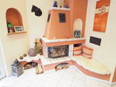 Kachelofen Wohnzimmer Anbau - 
