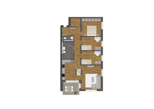 Wohnung 12 unverbindl. Illustration - 