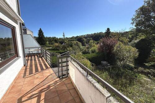 Ausblick Balkon EG - 