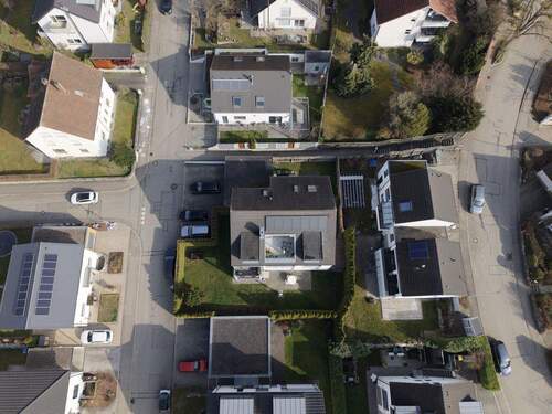 Vogelperspektive - 3 Zimmer Etagenwohnung zum Kaufen in Weingarten