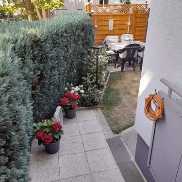 Balkonabgang - 4 Zimmer Etagenwohnung in Frankfurt am Main