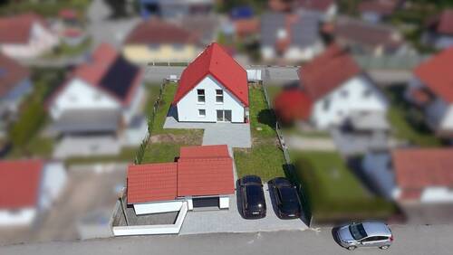 Südansicht - Terrasse - 3 Zimmer Einfamilienhaus zum Kaufen in Osterhofen