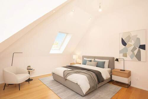 Schlafzimmer -visualisiert - 