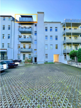 Ansicht Rückseite - 3 Zimmer Etagenwohnung zum Kaufen in Chemnitz