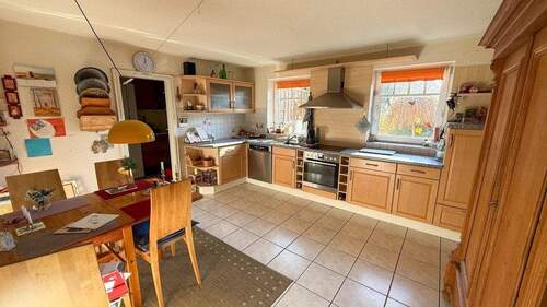 Küche mit Einbauküche - Reihenendhaus mit 130,00 m&sup2; in Handewitt zum Kaufen