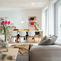 freundliches Familienwohnzimmer - 4 Zimmer Etagenwohnung in Nürnberg
