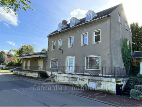 Nord-Westansicht - 6 Zimmer Mehrfamilienhaus, Wohnhaus zum Kaufen in Oberschöna