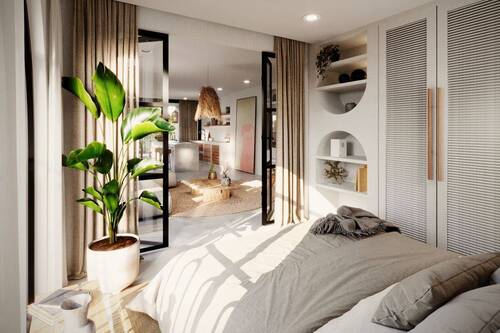 Gemütliches Schlafzimmer - Etagenwohnung mit 63,00 m&sup2; in Trogir zum Kaufen