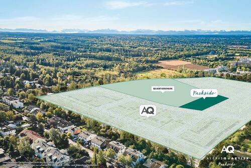 Luftbild - Etagenwohnung mit 92,80 m&sup2; in München zum Kaufen