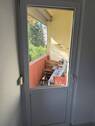 Blick auf den Balkon zum Garte - 