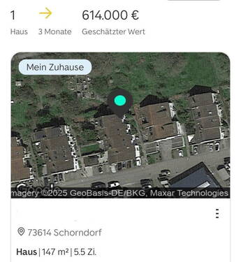 Lage und Schätzwert - 