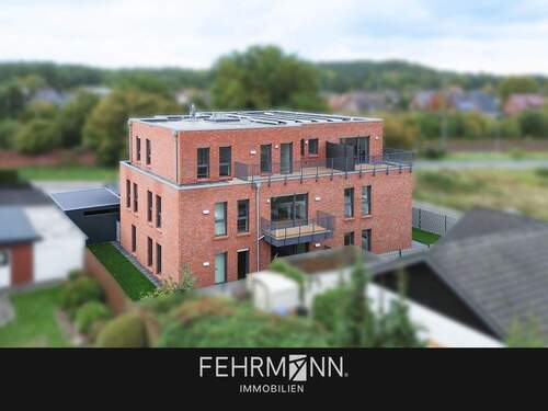 Bild 1 - Zentral wohnen in Lathen: Helle OG-Wohnung mit Balkon & Aufzug - zur Miete!