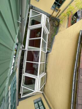 Glaspassage von oben - 