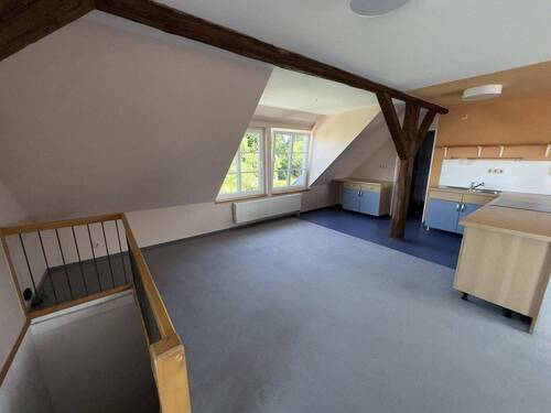 Wohnzimmer/Küche - 3 Zimmer Etagenwohnung in Bad Salzdetfurth/Lechstedt