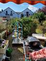 Blick in den Garten - Reihenmittelhaus mit 136,00 m² in Eggenstein-Leopoldshafen zum Kaufen