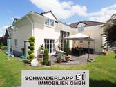 03_Rückansicht1 - Zwei Häuser - ein Traumobjekt! Hochwertiges Doppelhaus mit Garage und Top - Ausstattung