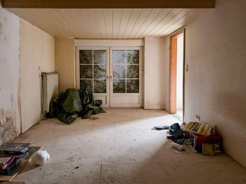 Schlafzimmer entkernt - 